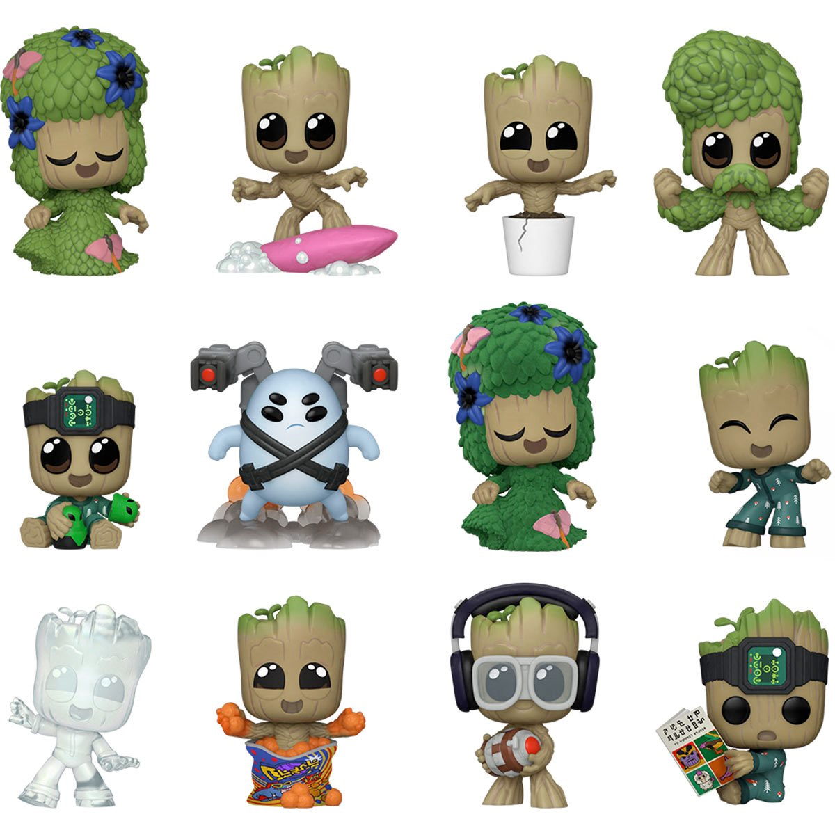 I Am Groot Mystery Minis – Mini-Figuras Funko Blind-Box (Disney+)