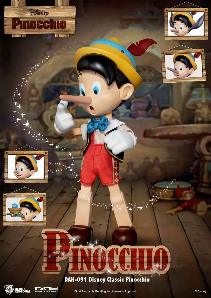 Action Figure Pinocchio Disney Dynamic Action Heroes (Beast Kingdom)
