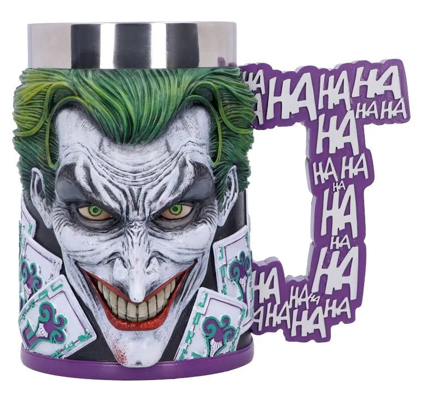 Caneca Tankard The Joker Coringa em 3D (Batman)