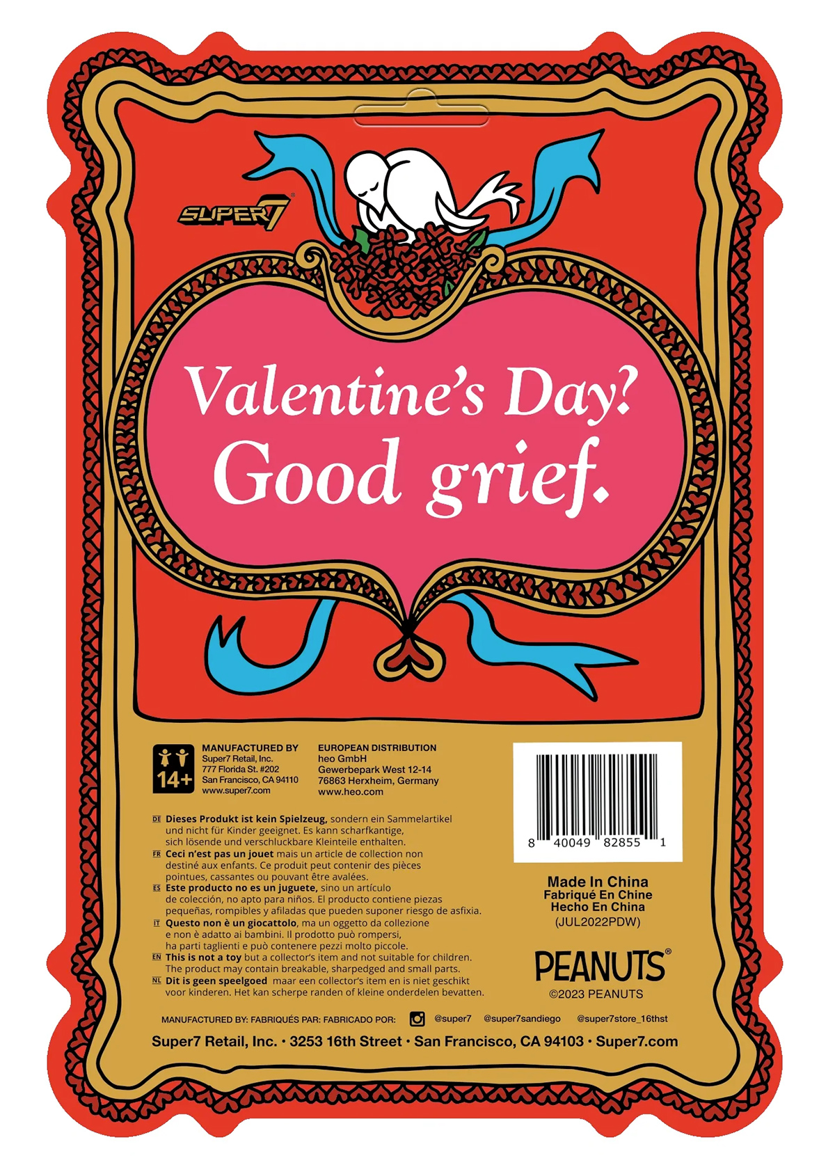 Charlie Brown “I Hate Valentine's Day” ReAction para o Dia de São Valentim  (Dia dos Namorados) « Blog de Brinquedo