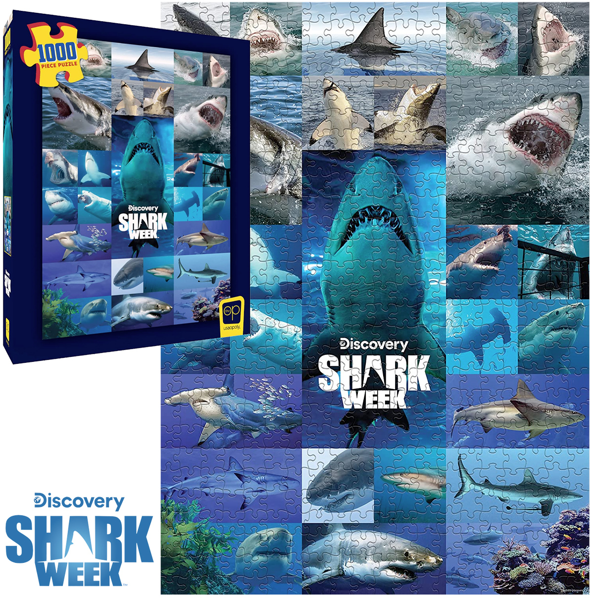 Quebra-Cabeça Shark-Week do Discovery Channel