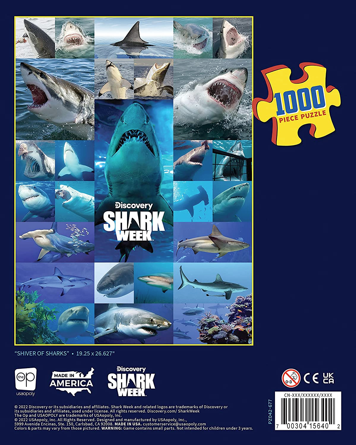 Quebra-Cabeça Shark-Week do Discovery Channel