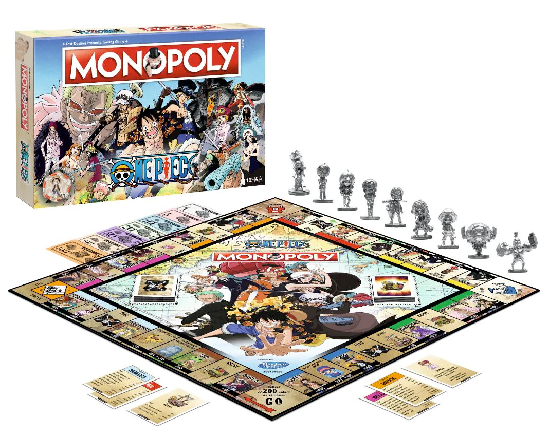 Jogo Monopoly One Piece Dressrosa (Anime)