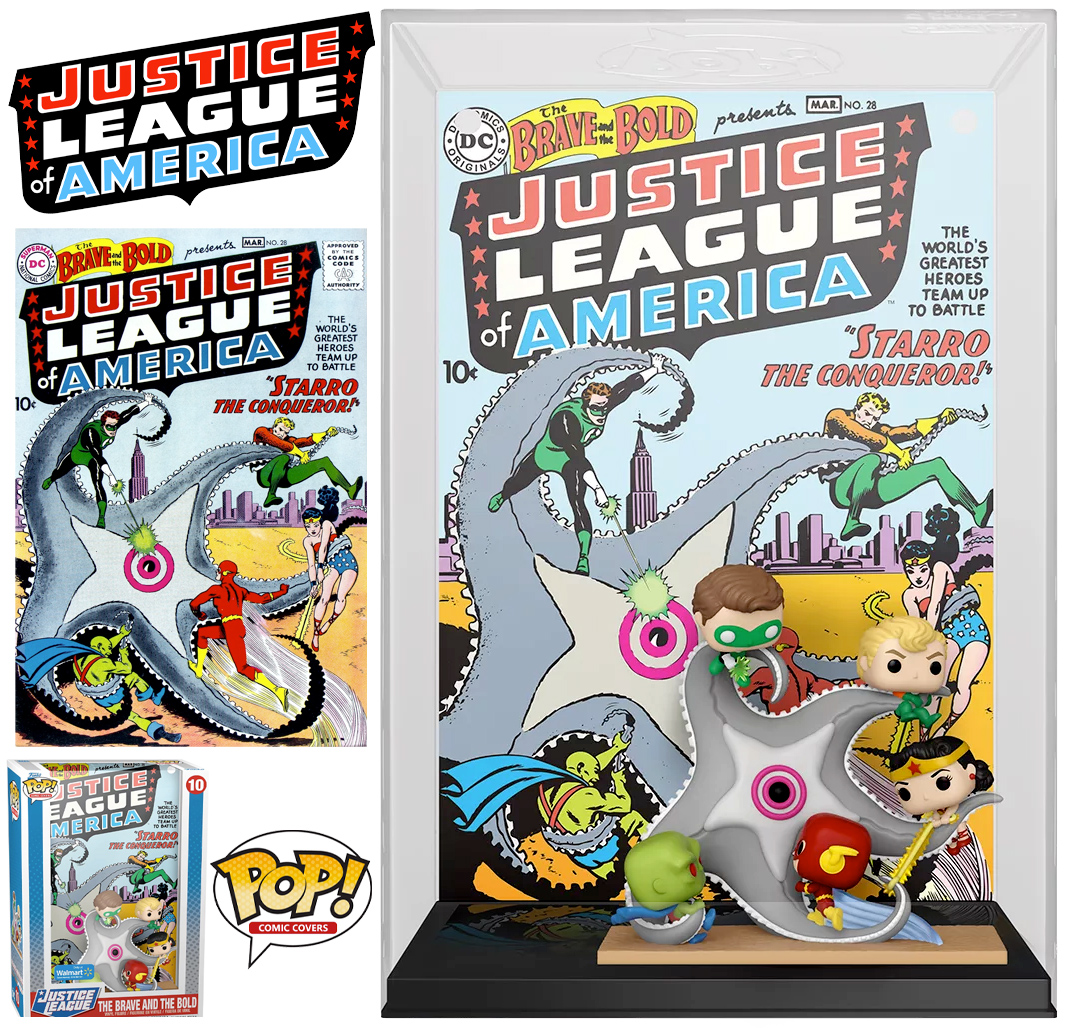 Pop! Comic Cover: Liga da Justiça contra Starro o Conquistador 