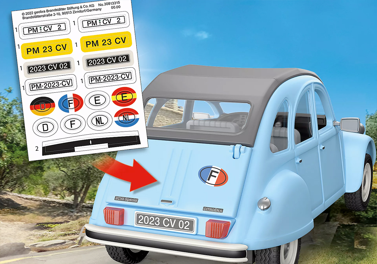 Citröen 2CV vira brinquedo da Playmobil - Maxicar