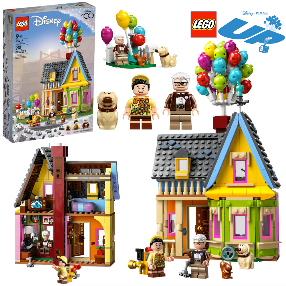 LEGO Casa Voadora de Carl Fredricksen com 598 Blocos Up – Altas Aventuras «  Blog de Brinquedo