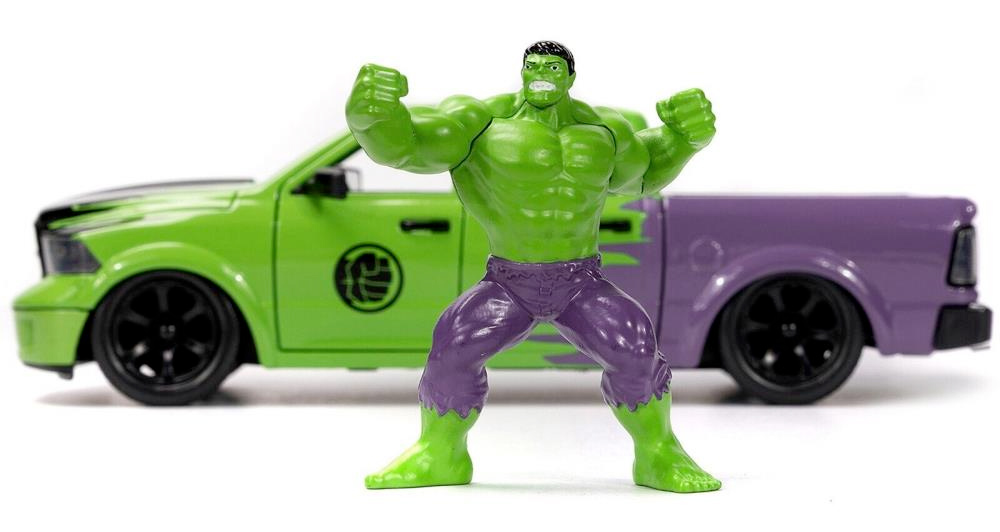 Marvel Hollywood Rides: Incrível Hulk & 2014 Dodge Ram 1500