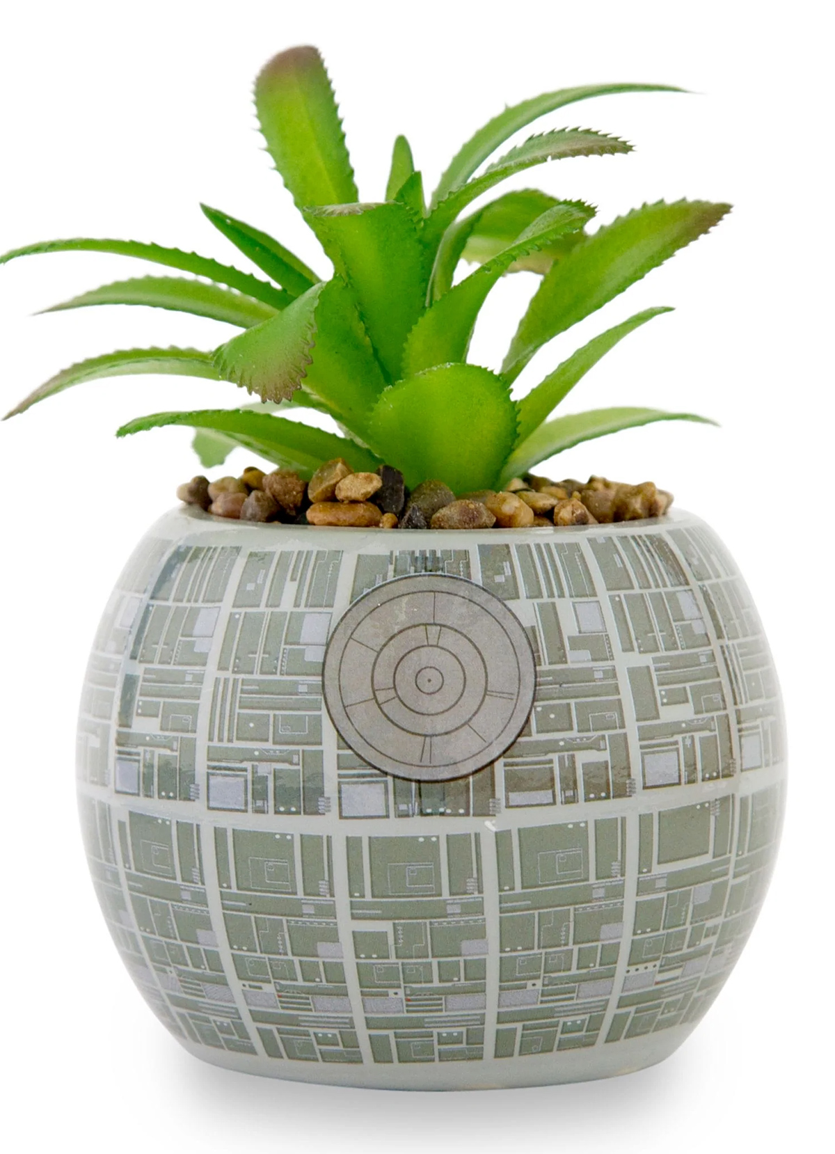 Mini-Vaso de Plantas Estrela da Morte de Star Wars (Death Star)