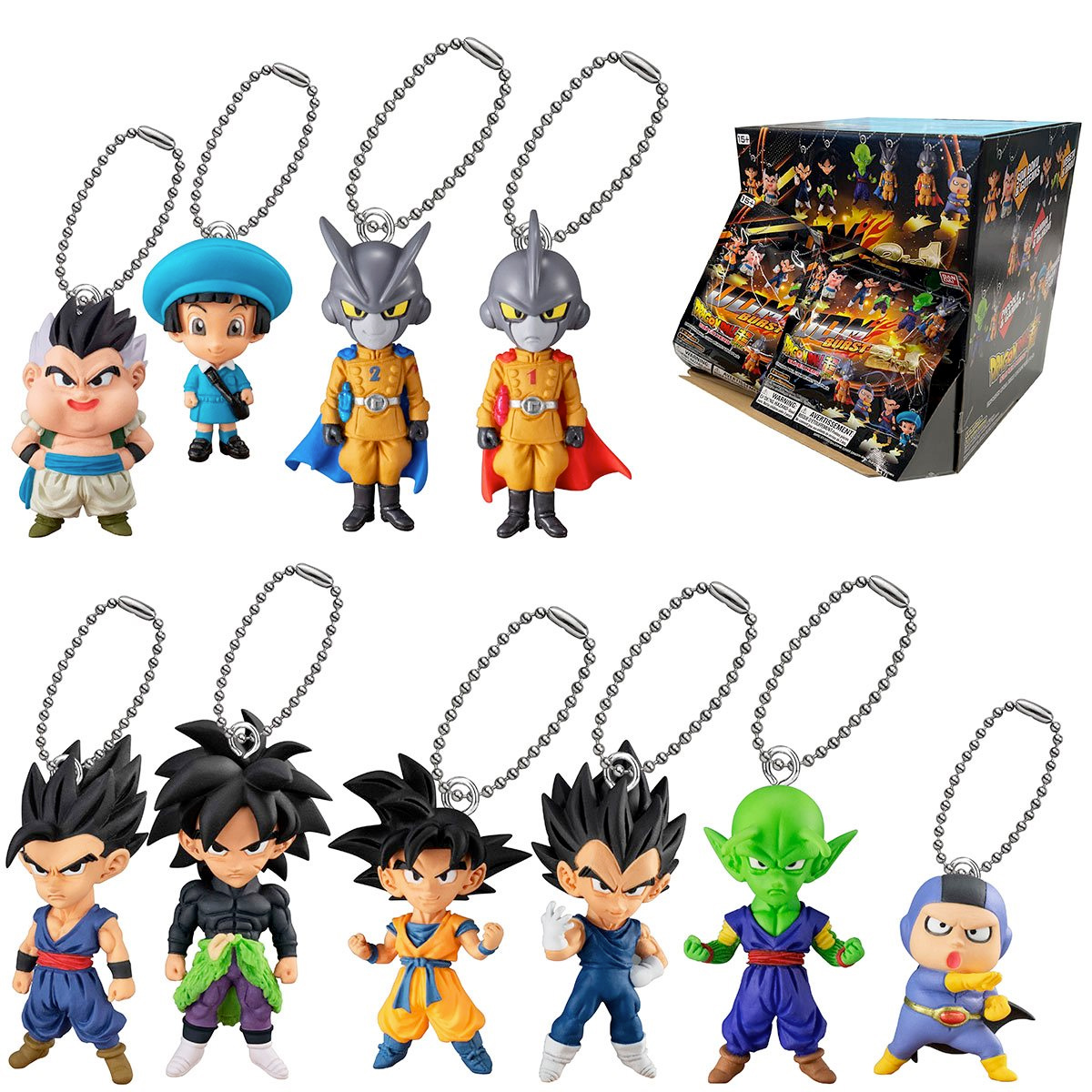 Chaveiros do Filme Dragon Ball Super: Super Hero (Blind-Box