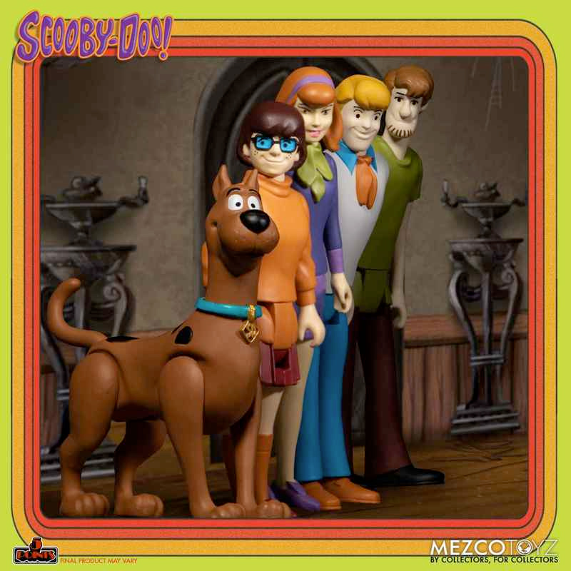 Action Figures Scooby-Doo 5 Points Mezco