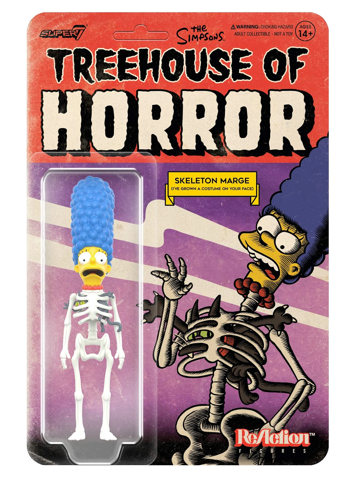 Os Simpsons Treehouse of Horror ReAction Action Figures