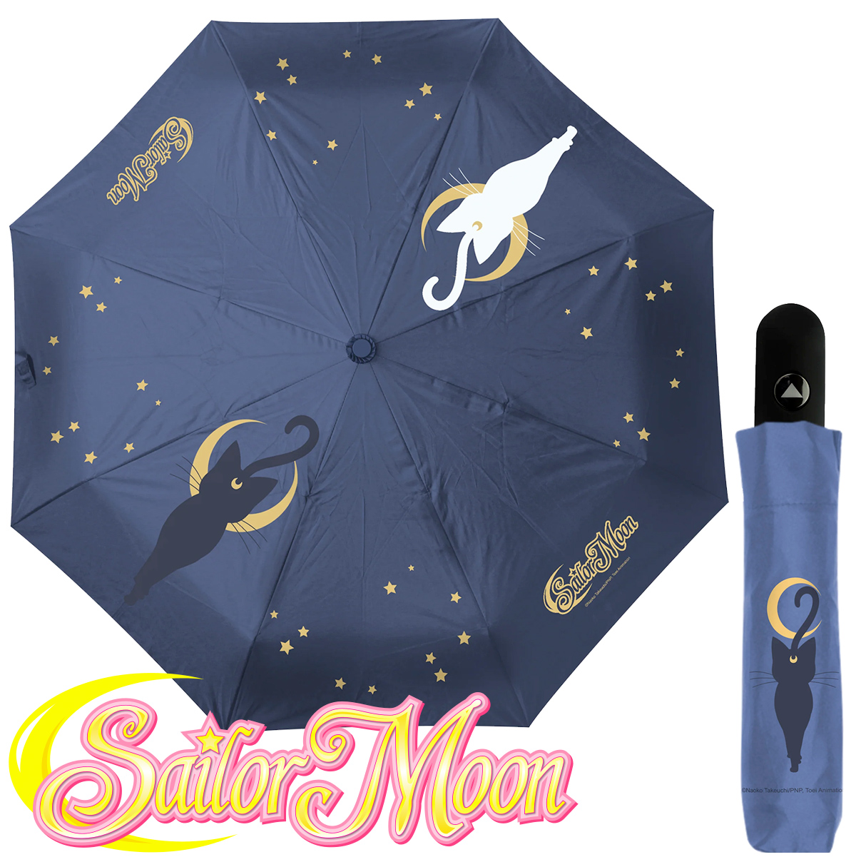 Guarda-Chuva Sailor Moon com Luna & Artemis