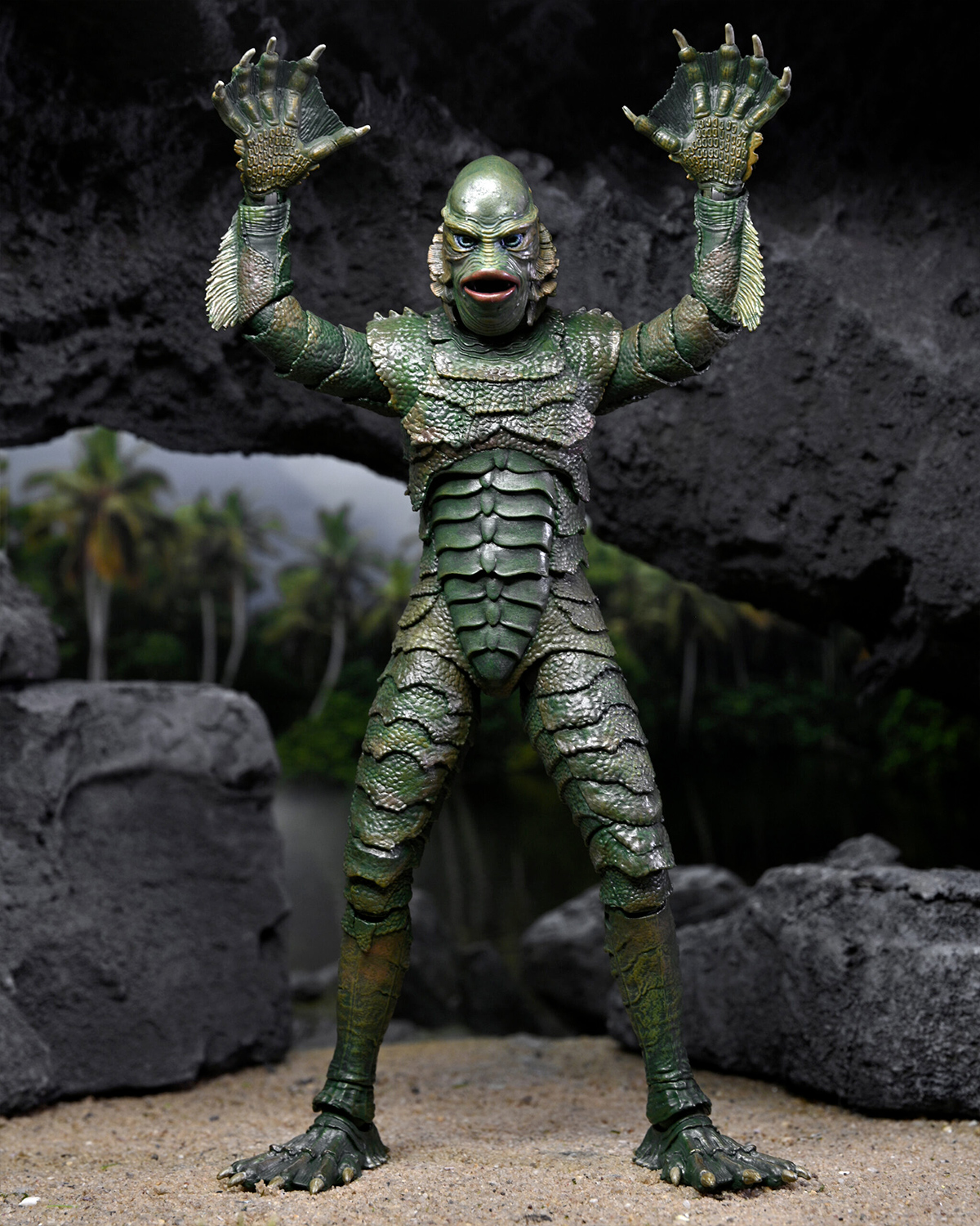 O Monstro da Lagoa Negra de 1954 - Action Figure Neca Ultimate 7″ Universal Monsters