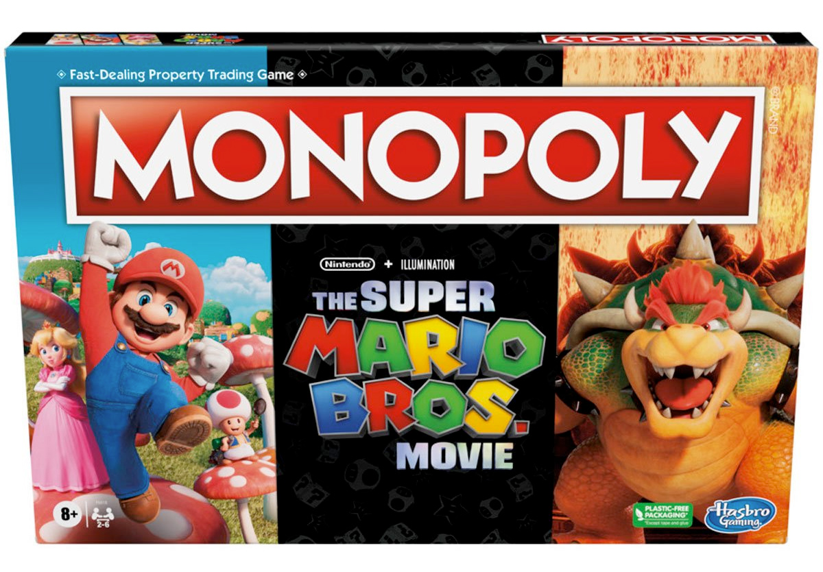Jogo Monopoly Super Mario Bros. O Filme