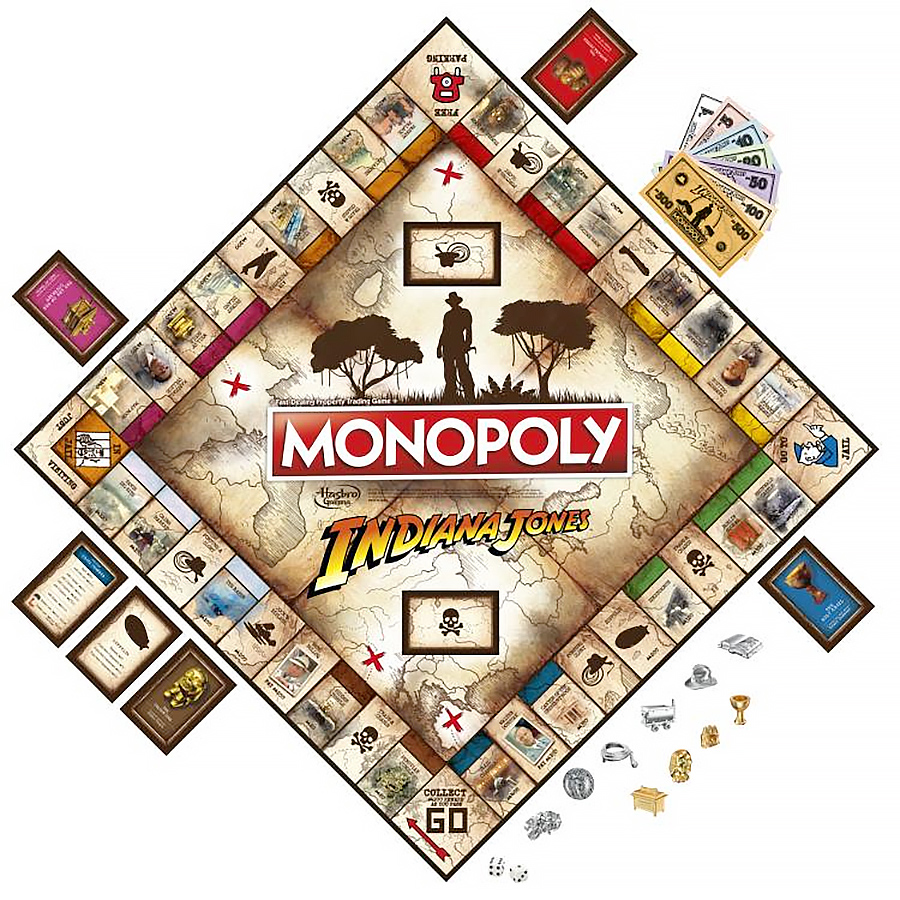 Jogo Monopoly Trilogia Indiana Jones