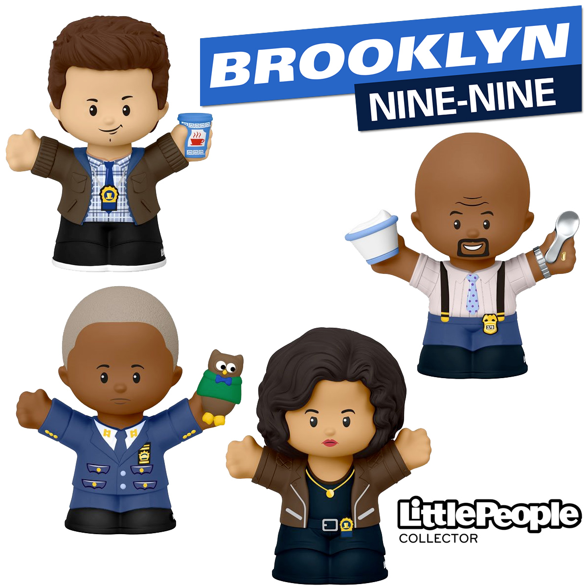 Bonecos Brooklyn Nine-Nine Little People Collector