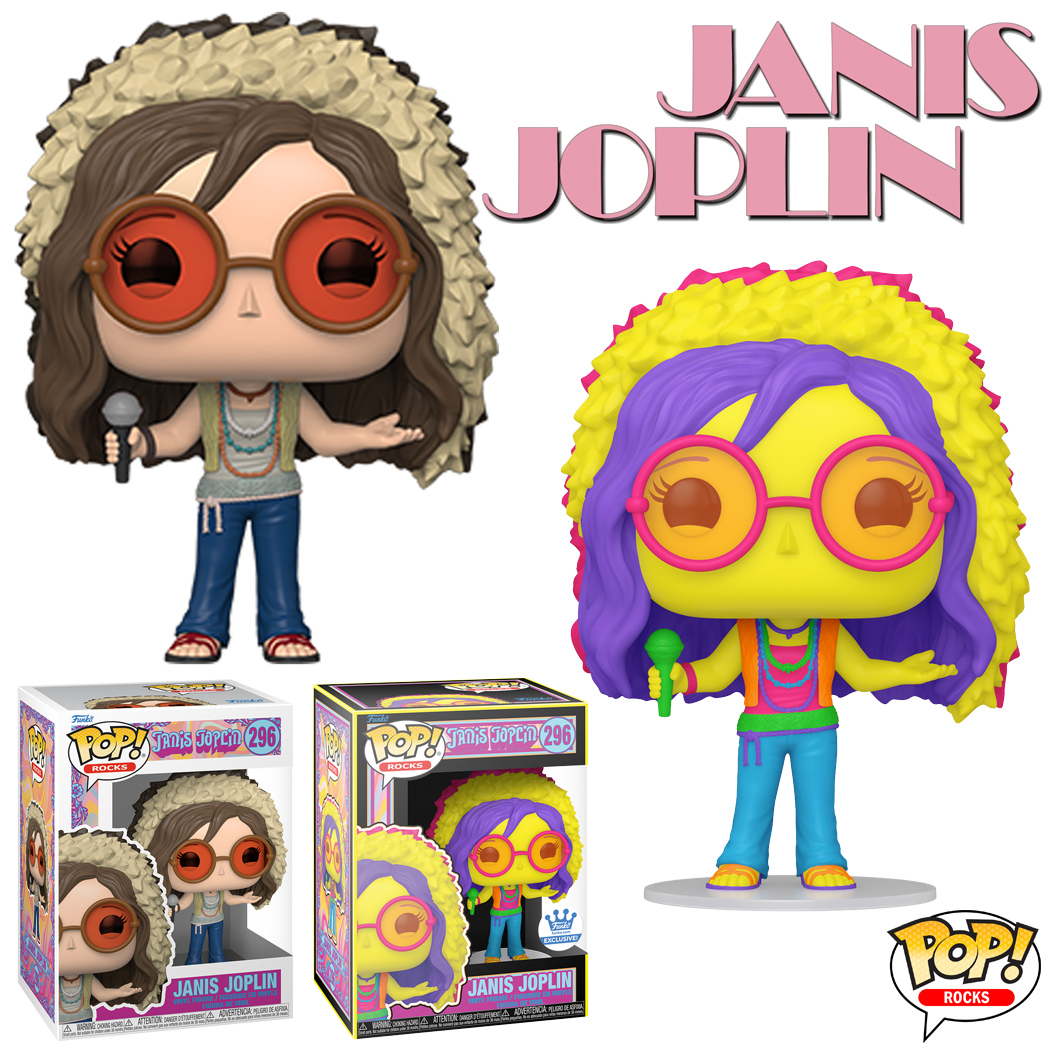 Boneca Pop! Rocks Janis Joplin, a Rainha do Rock and Roll