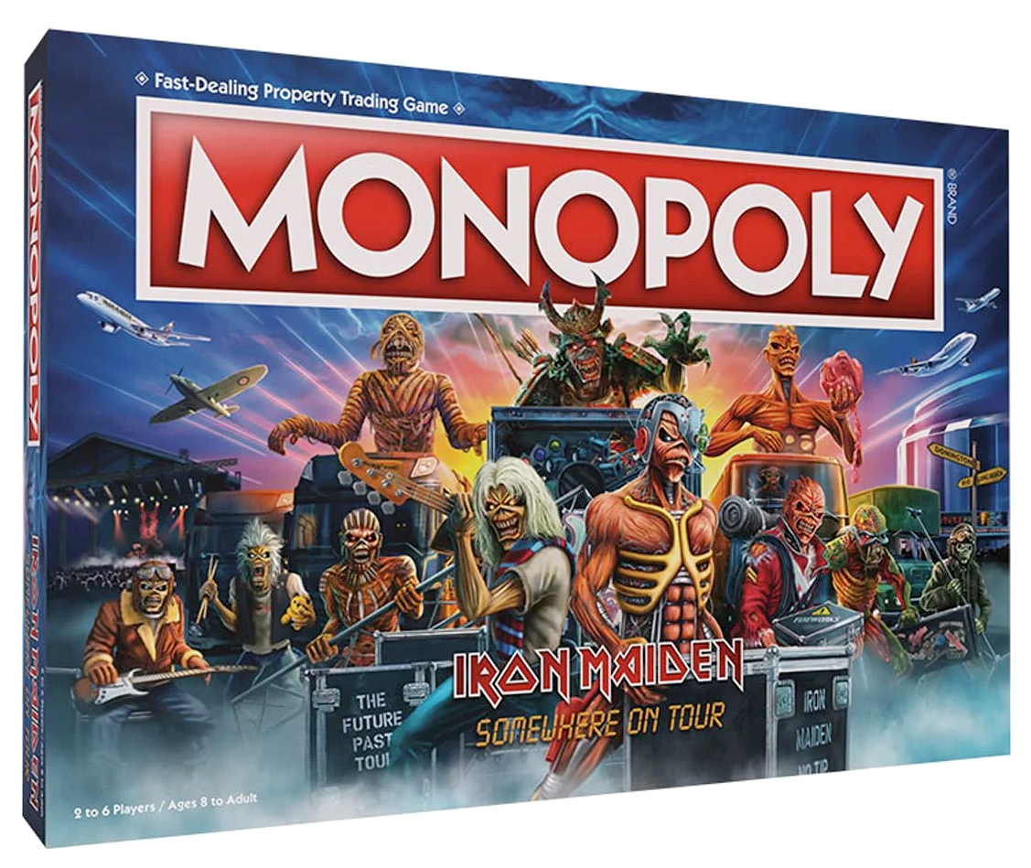 Jogo Monopoly Iron Maiden World Tours