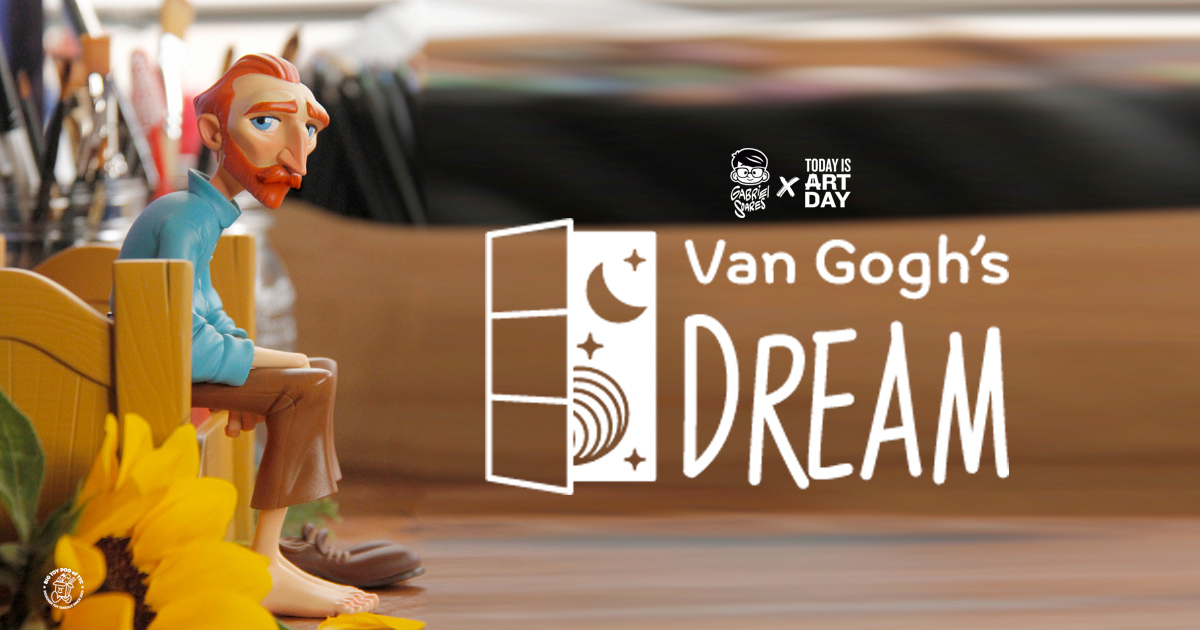 Figura ToyArt Van Gogh's Dream por Gabriel Soares (Today is Art Day)