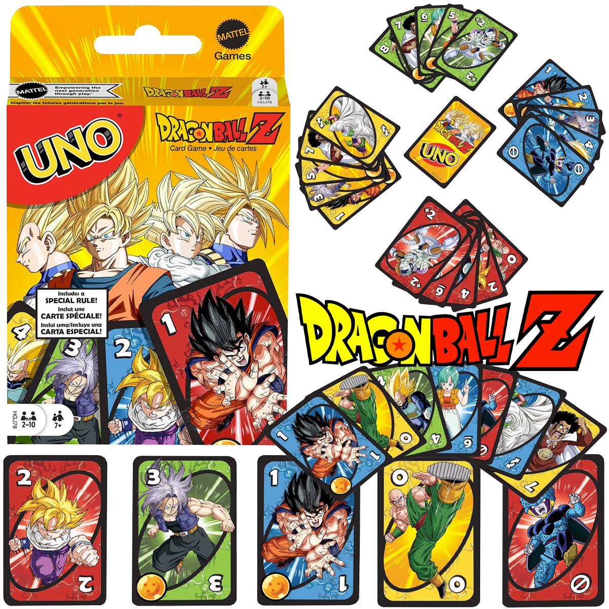 Jogo de Cartas UNO Dragon Ball Z