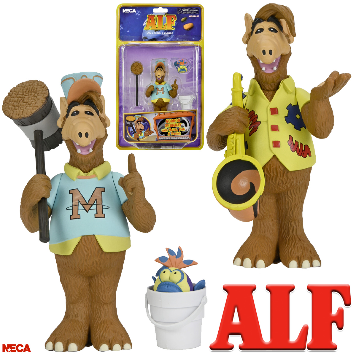 Alf, O ETeimoso Toony Classics (Neca)