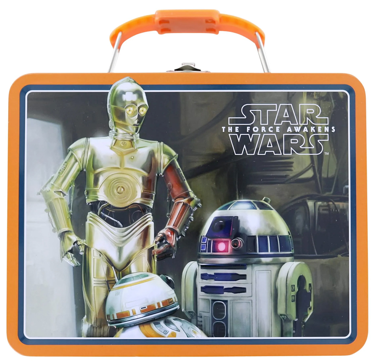 Lancheira Star Wars The Force Awakens Droids com R2-D2, C-3PO e BB-8