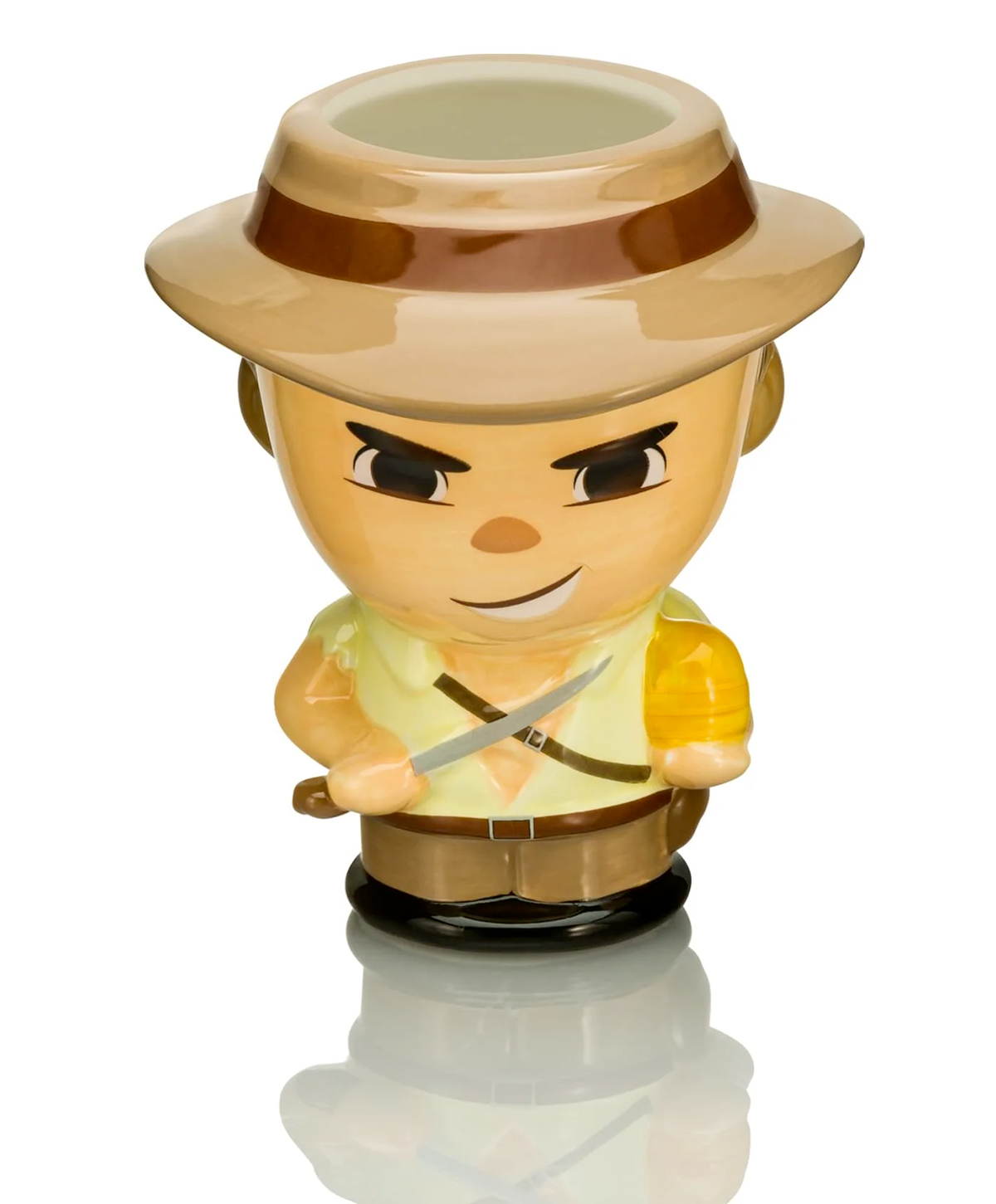 Canecas Esculpidas Indiana Jones “Cupful of Cute” com Henry Jones, Marion e Short Round