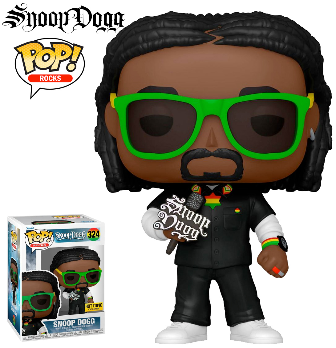 Boneco Pop! Rocks Snoop Dogg Rastafari