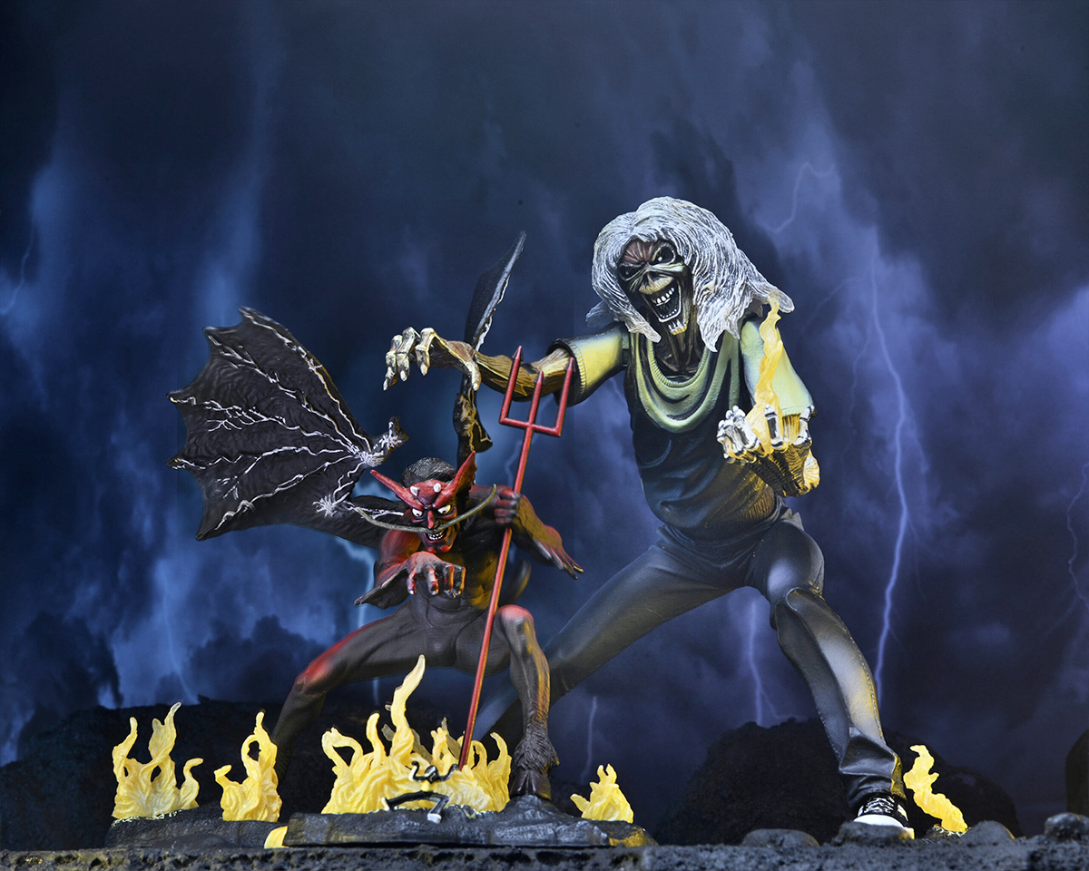 Iron Maiden Eddie The Number of the Beast 40 Anos - Action Figure Neca 7″ Ultimate