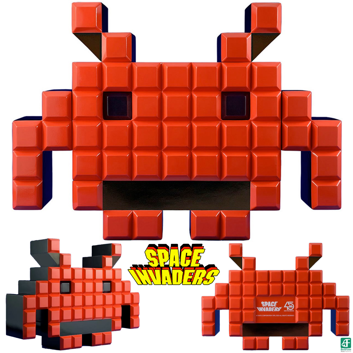 Estátua Space Invaders CRAB 8-Bit SoftB