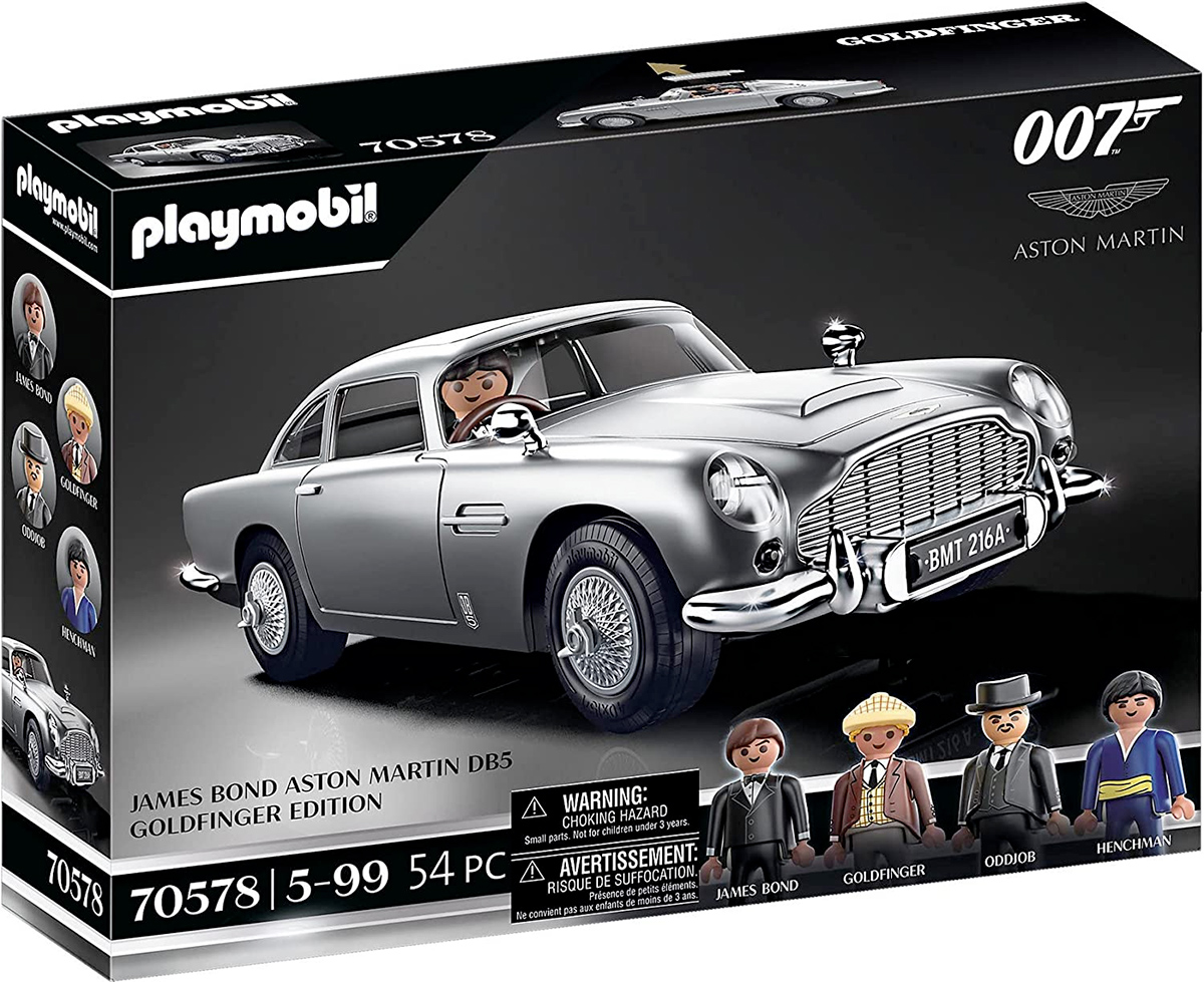 James Bond Aston Martin DB5 - Goldfinger Edition Playmobil