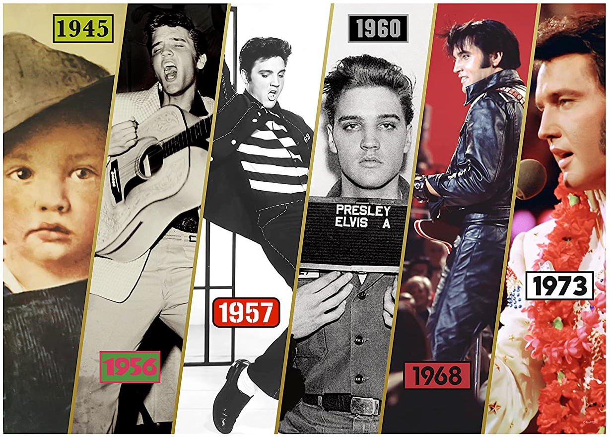 Quebra-Cabeça Timeline Elvis Presley