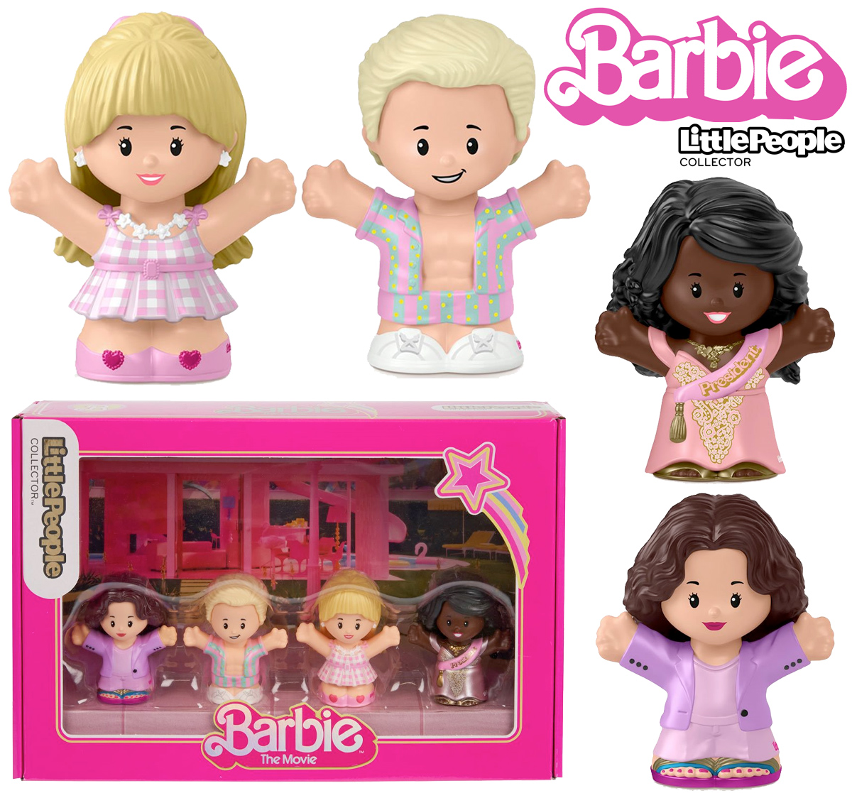 Bonecas Barbie: The Movie Little People Collector (Fisher-Price)