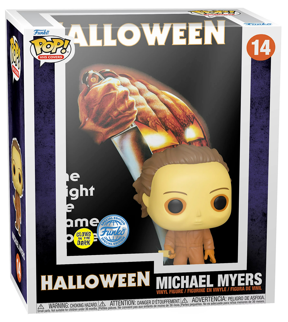 Pop! VHS Cover: Halloween Michael Myers Fosforescente