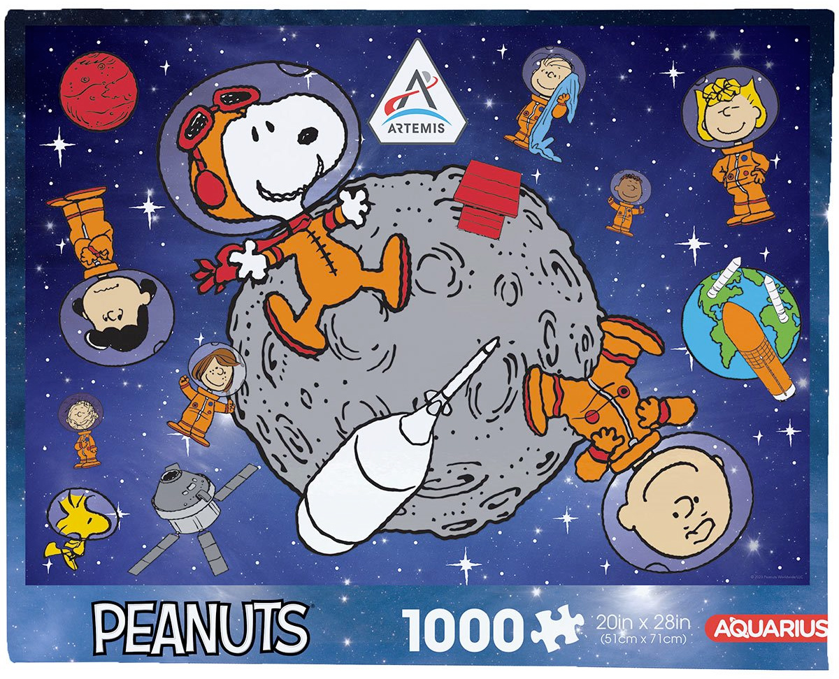 Quebra-Cabeça Peanuts Programa Lunar Artemis (NASA)