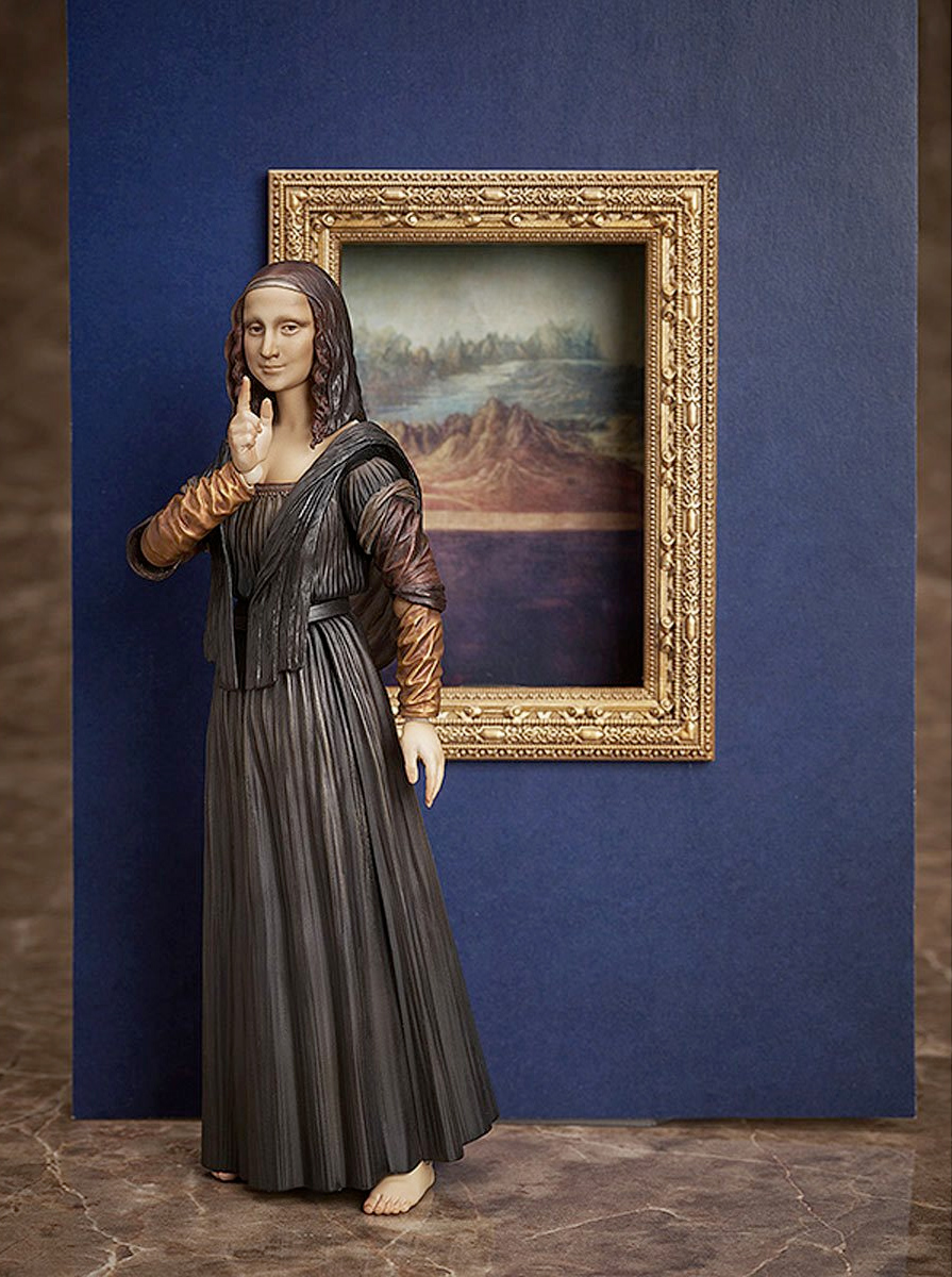 Mona Lisa de Leonardo da Vinci - Action Figure Figma Table Museum