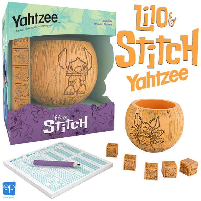 Jogo de Dados Yahtzee Stitch Disney « Blog de Brinquedo