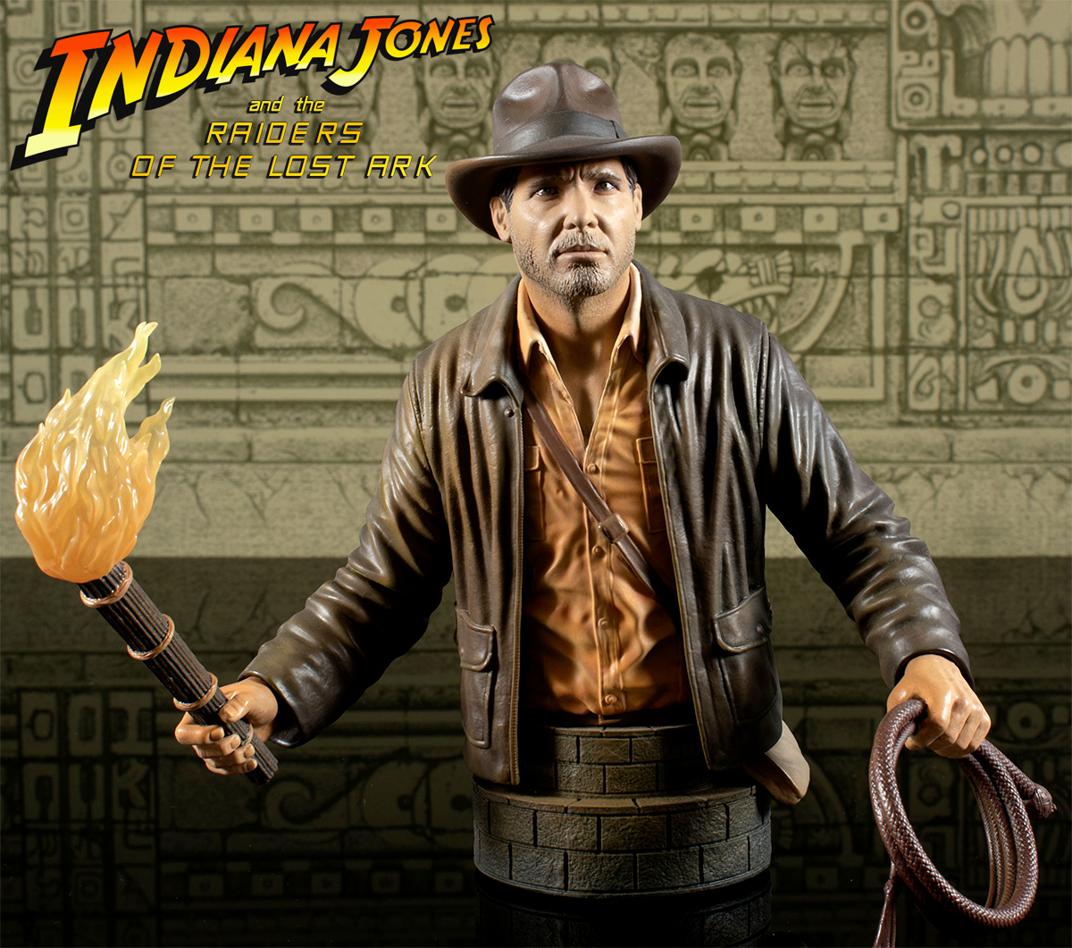 Mini-Busto Indiana Jones e os Os Caçadores da Arca Perdida