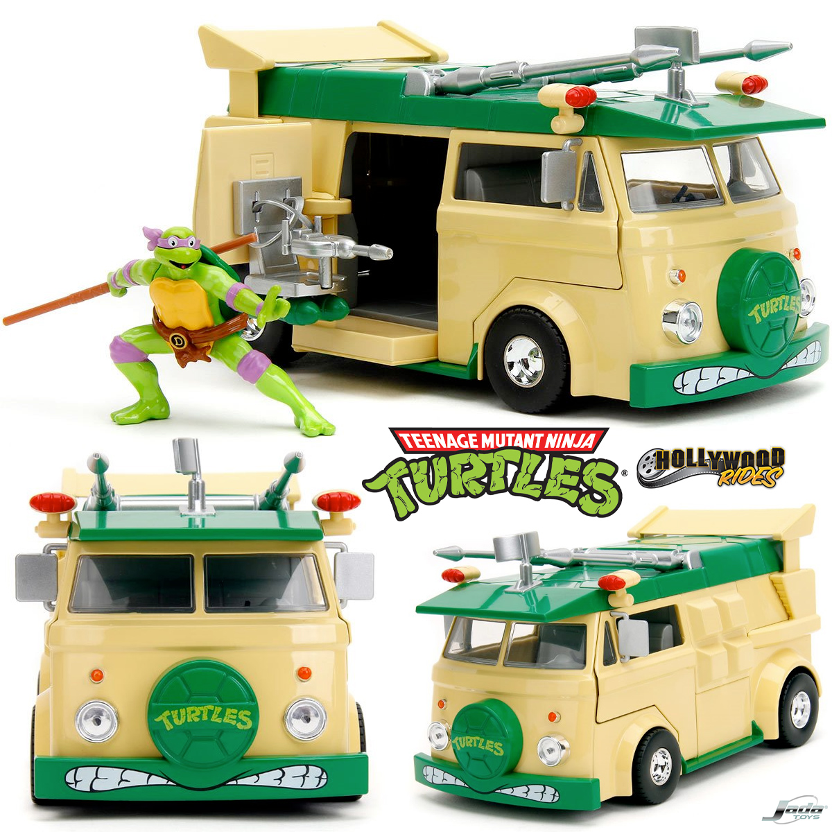 Tartarugas Ninjas Hollywood Rides: Donatello & Furgão Party Wagon