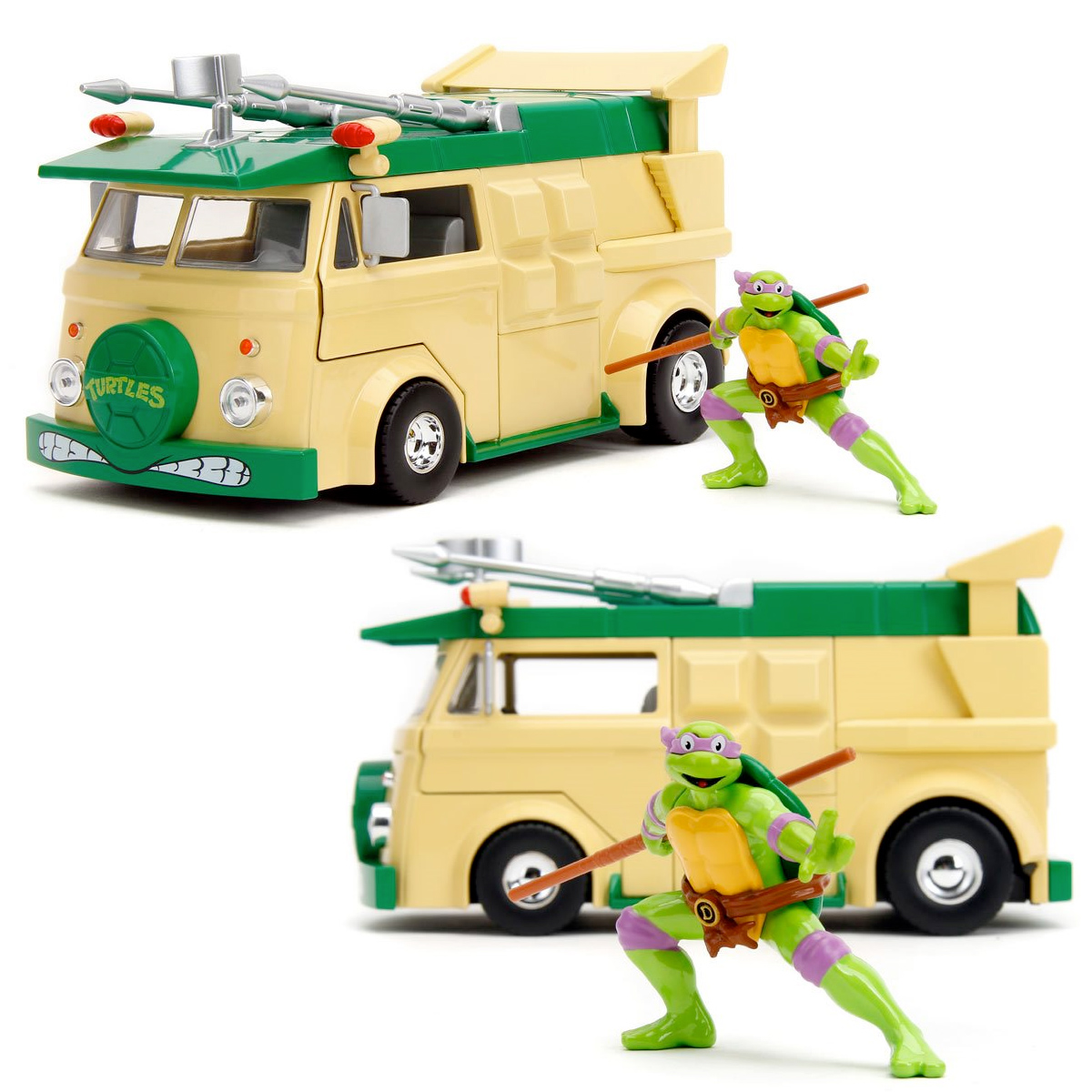 Tartarugas Ninjas Hollywood Rides: Donatello & Furgão Party Wagon