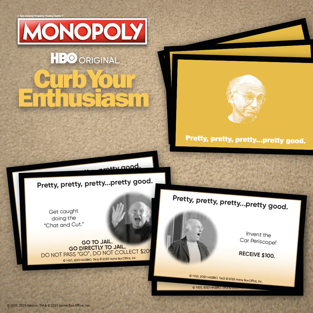 Jogo Monopoly da Série Curb Your Enthusiasm de Larry David