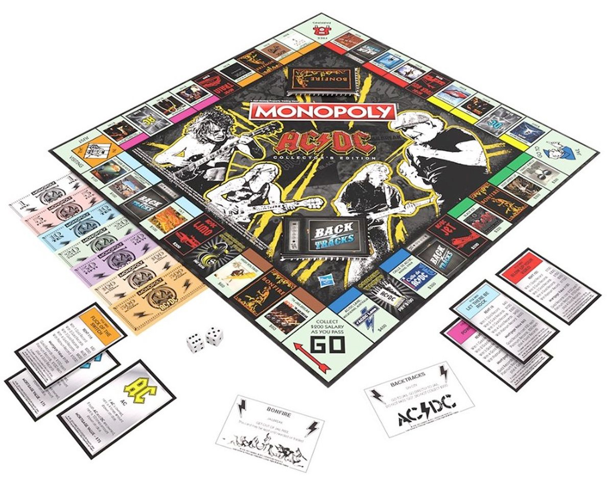 Jogo Monopoly AC/DC Collector’s Edition