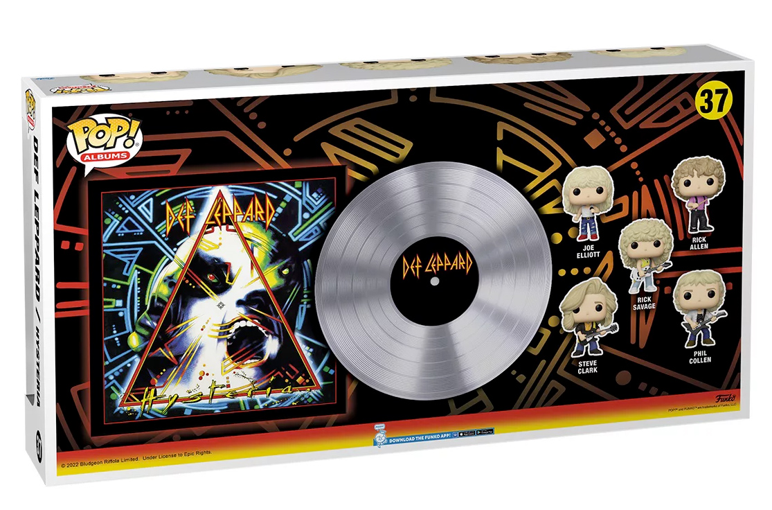 Pop! Albums Deluxe: Def Leppard Hysteria de 1987