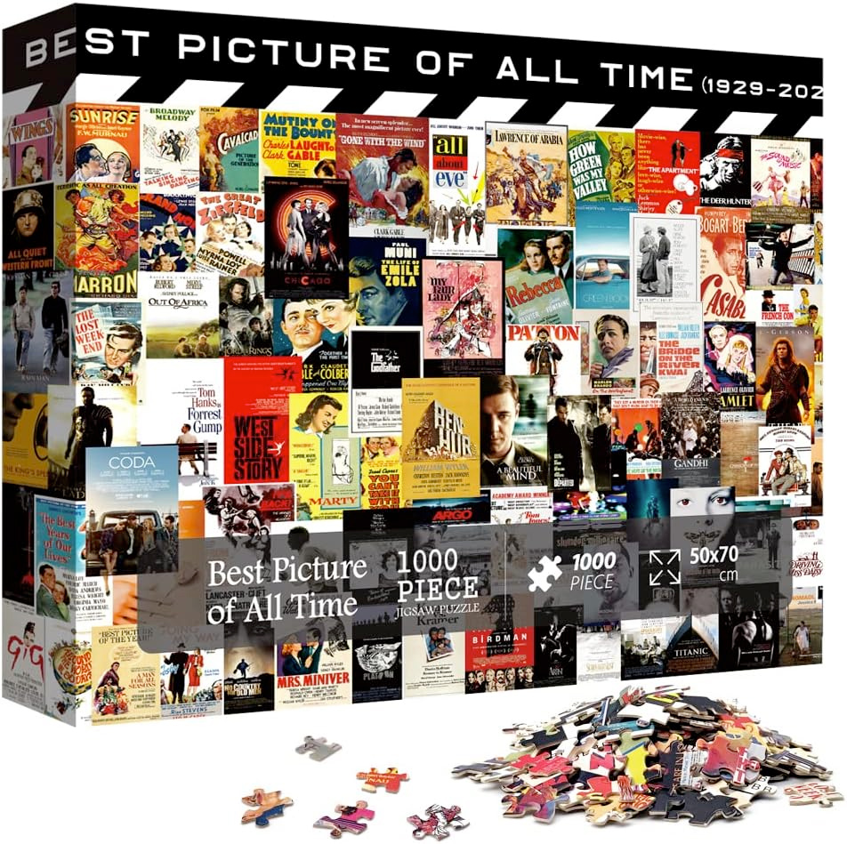 The Oscar Best Picture of All Time 1000 Pieces Jigsaw Puzzle