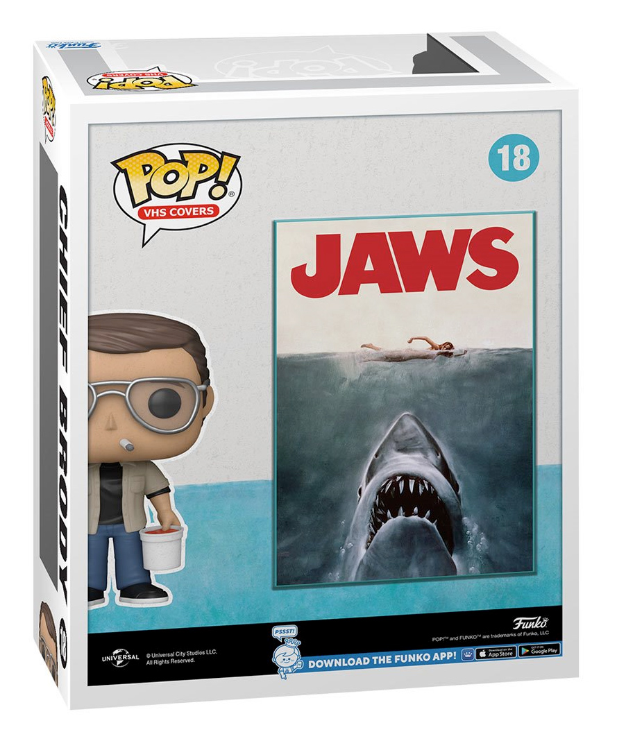 Pop! VHS Cover: Tubarão (Jaws) de Steven Spielberg