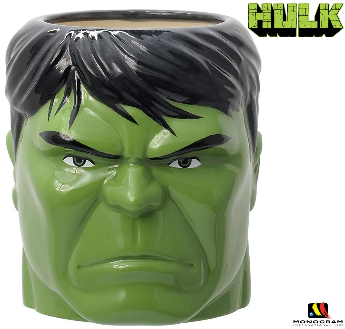 Caneca Esculpida Incrível Hulk (Marvel Comics)