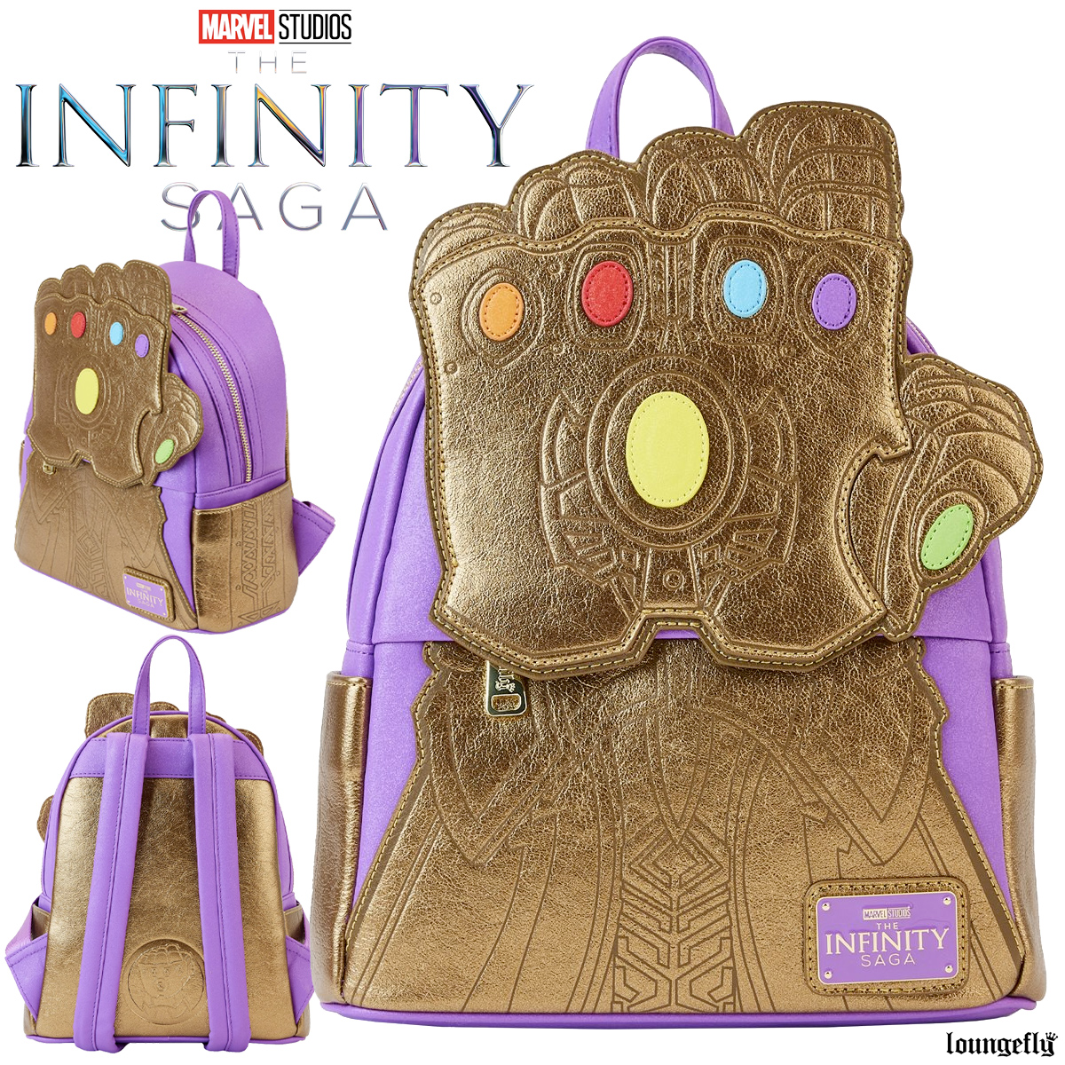 Mini-Mochila Thanos Manopla do Infinito