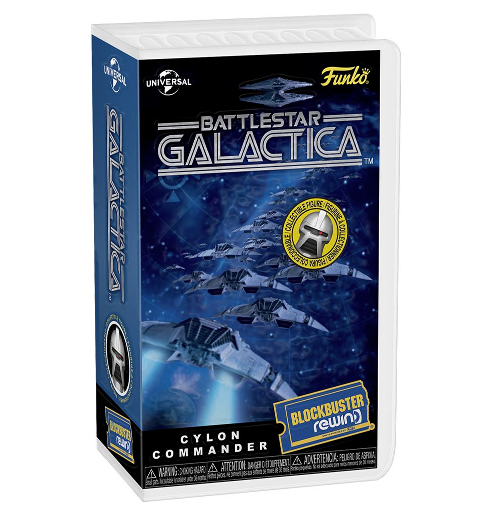 Blockbuster Rewind Battlestar Galactica Cylon Commander