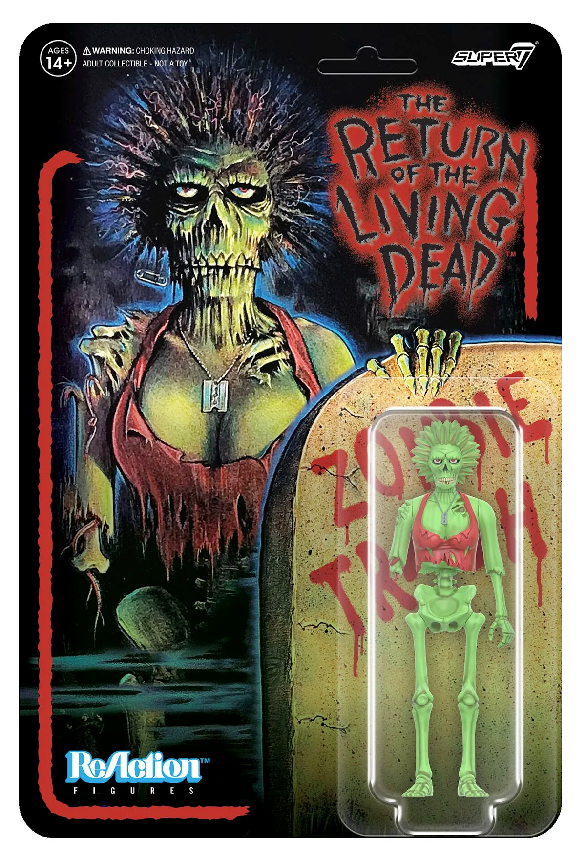 Action Figures ReAction do Filme Return of the Living Dead de 1985
