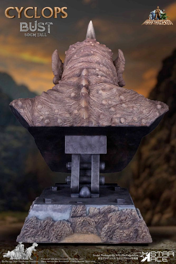 busto Cyclops The 7th Voyage of Sinbad Bust Statue